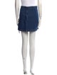 Reformation Distressed Accents Mini Skirt