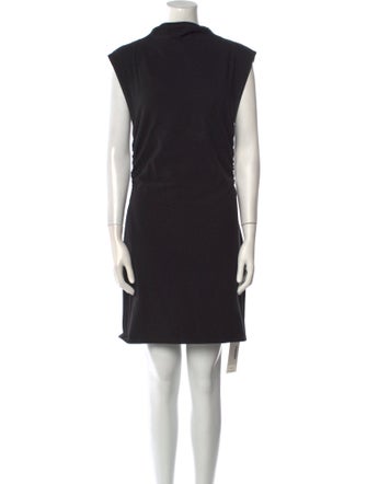 Reformation Mock Neck Mini Dress