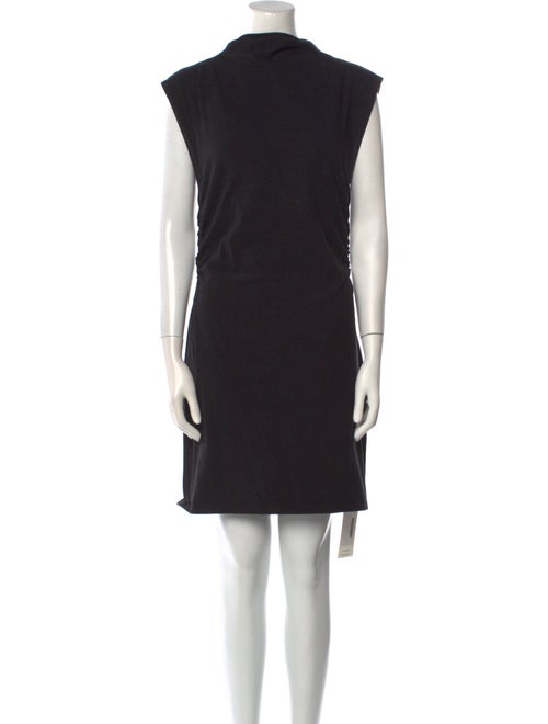 Reformation Mock Neck Mini Dress