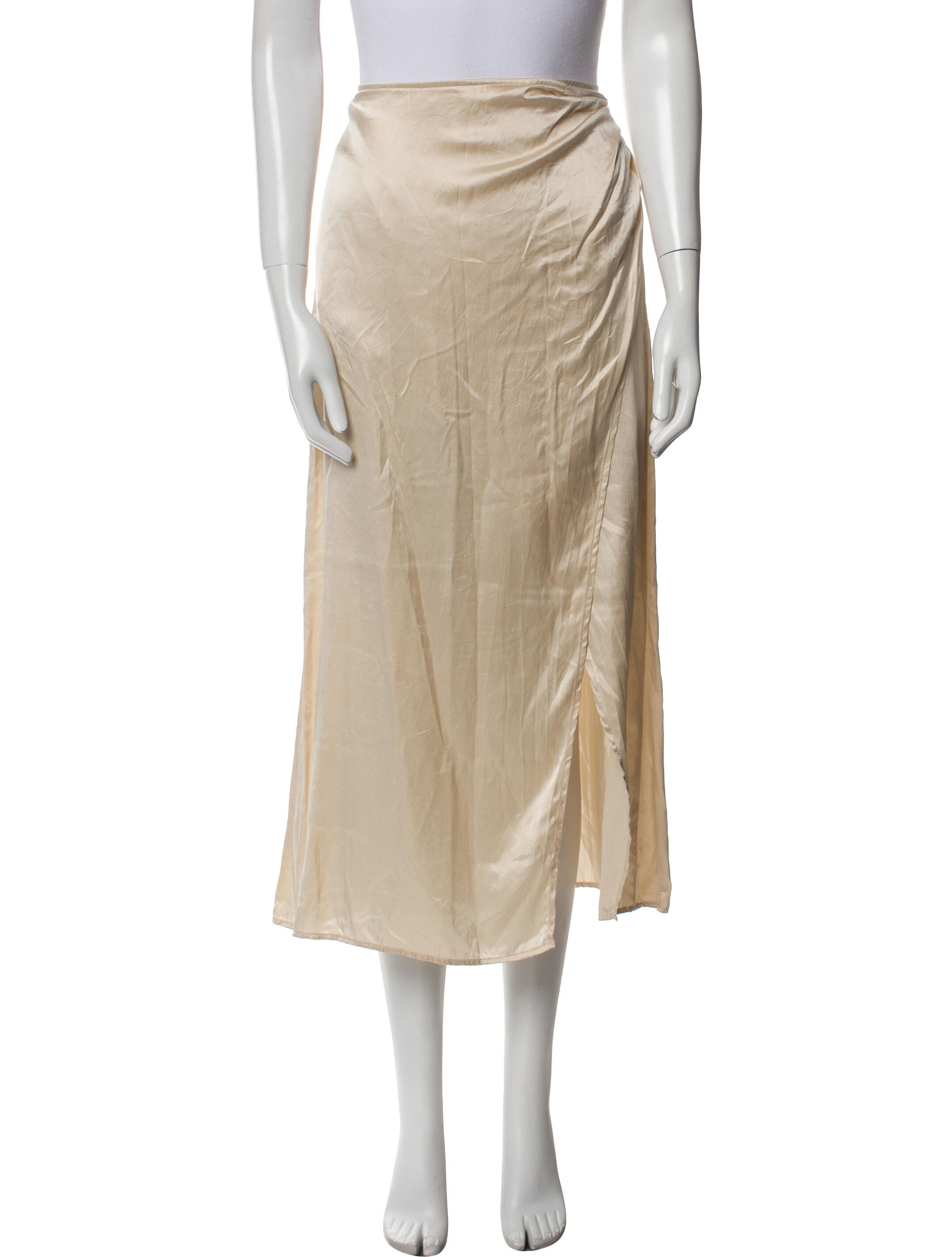 Reformation Silk Long Dress