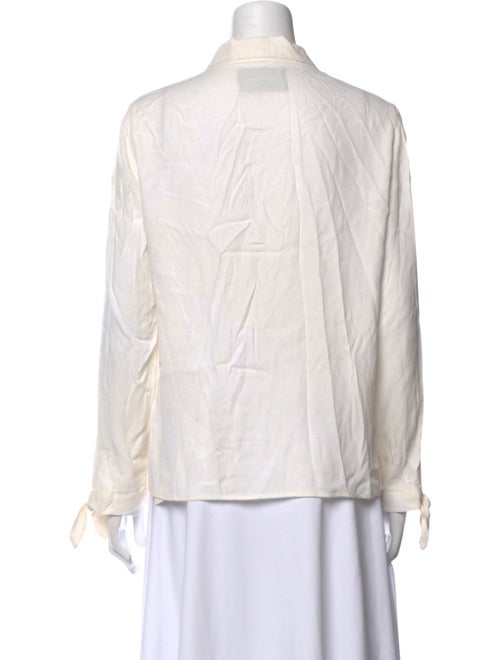 Reformation Long Sleeve Button-Up Top