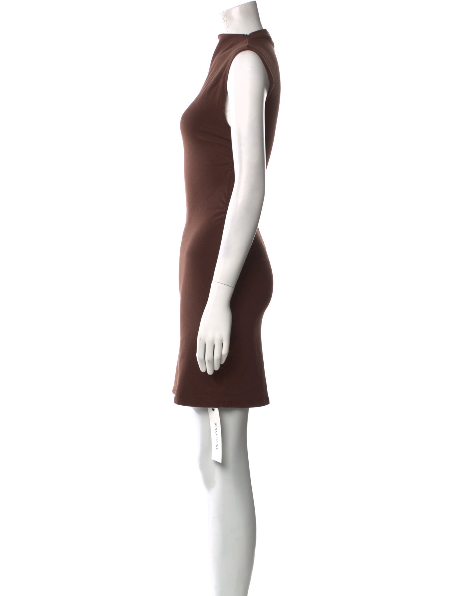 Reformation Mock Neck Mini Dress