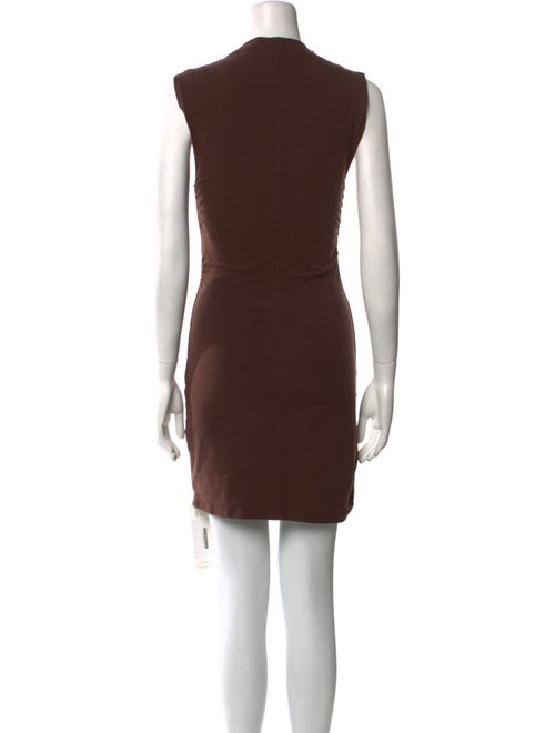 Reformation Mock Neck Mini Dress