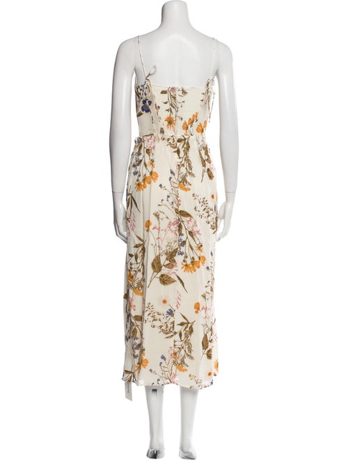 Reformation Floral Print Long Dress