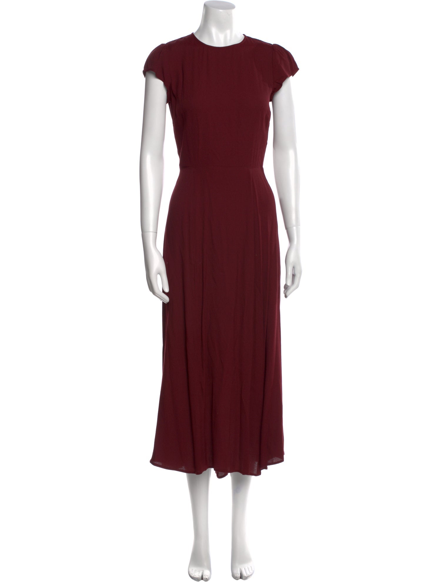 Reformation Crew Neck Long Dress