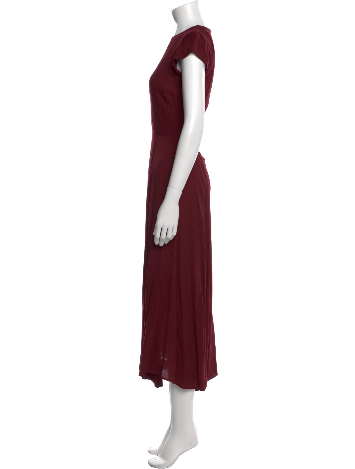 Reformation Crew Neck Long Dress