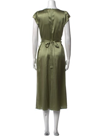 Reformation Silk Long Dress