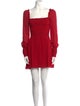 Reformation Square Neckline Mini Dress