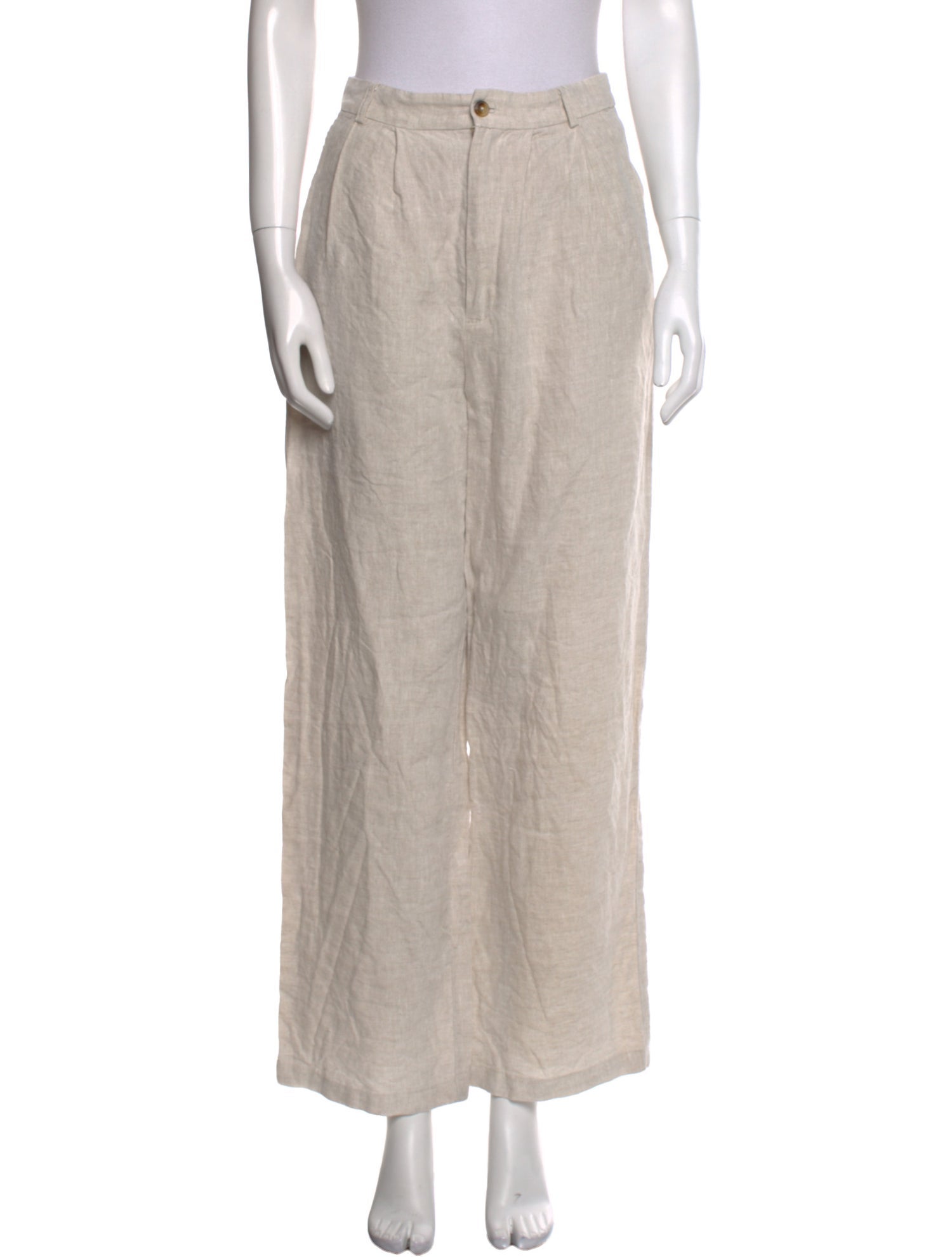 Reformation Linen Wide Leg Pants
