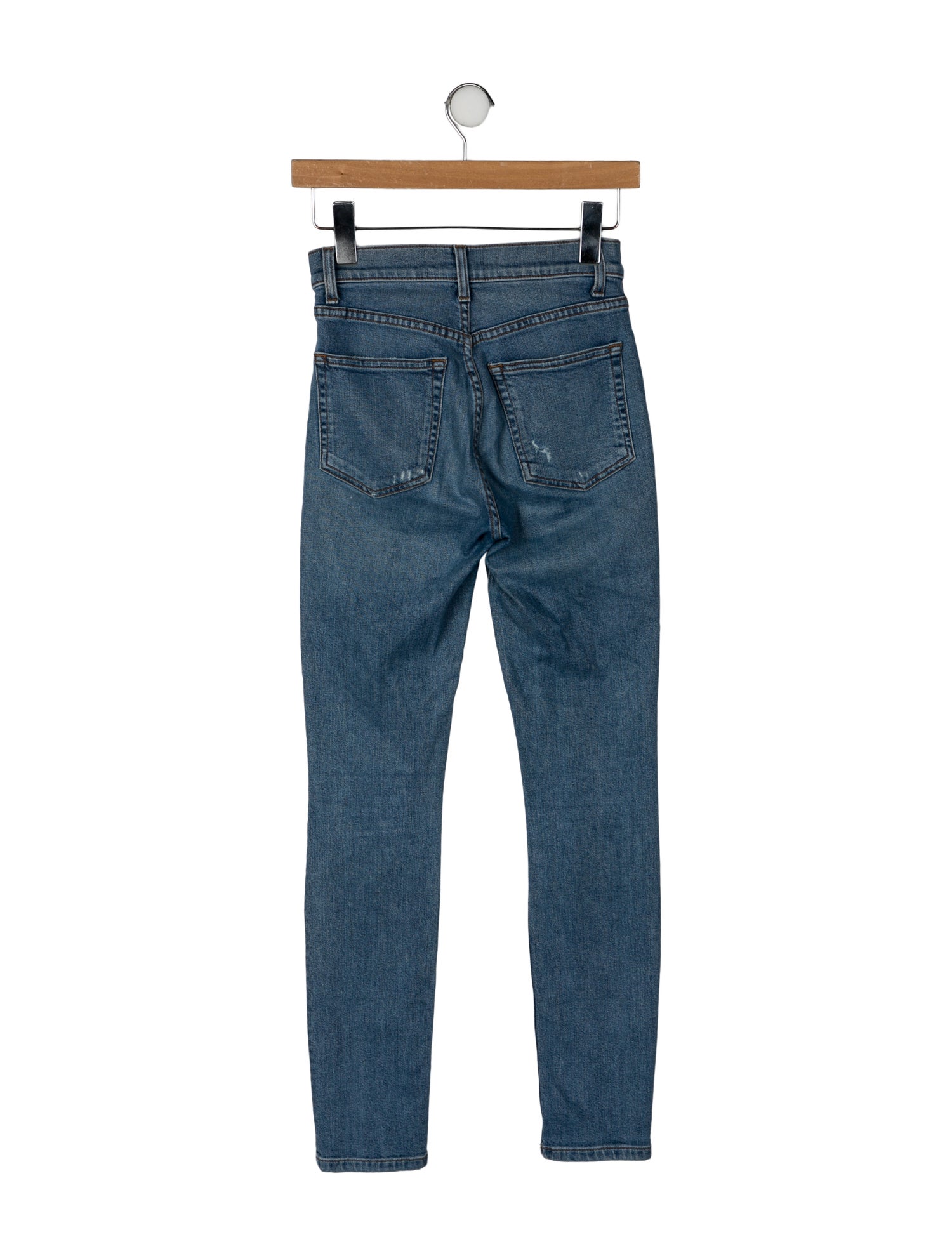 Reformation Mid-Rise Skinny Leg Jeans