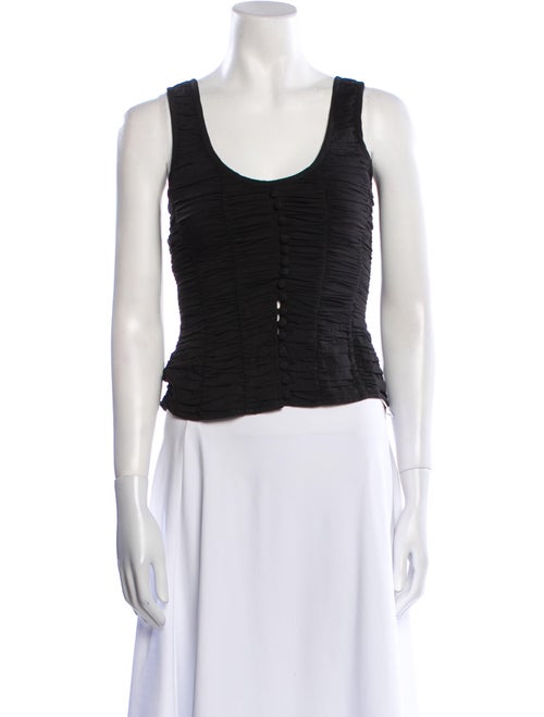 Reformation Scoop Neck Sleeveless Crop Top