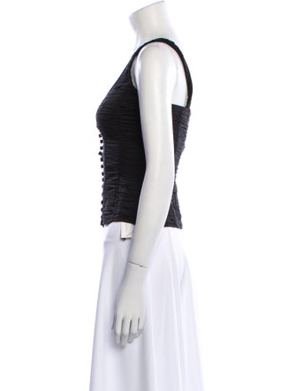 Reformation Scoop Neck Sleeveless Crop Top