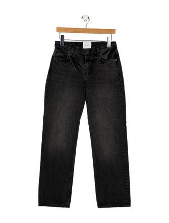 Reformation Mid-Rise Straight Leg Jeans