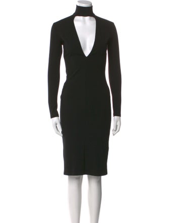 Reformation Turtleneck Knee-Length Dress