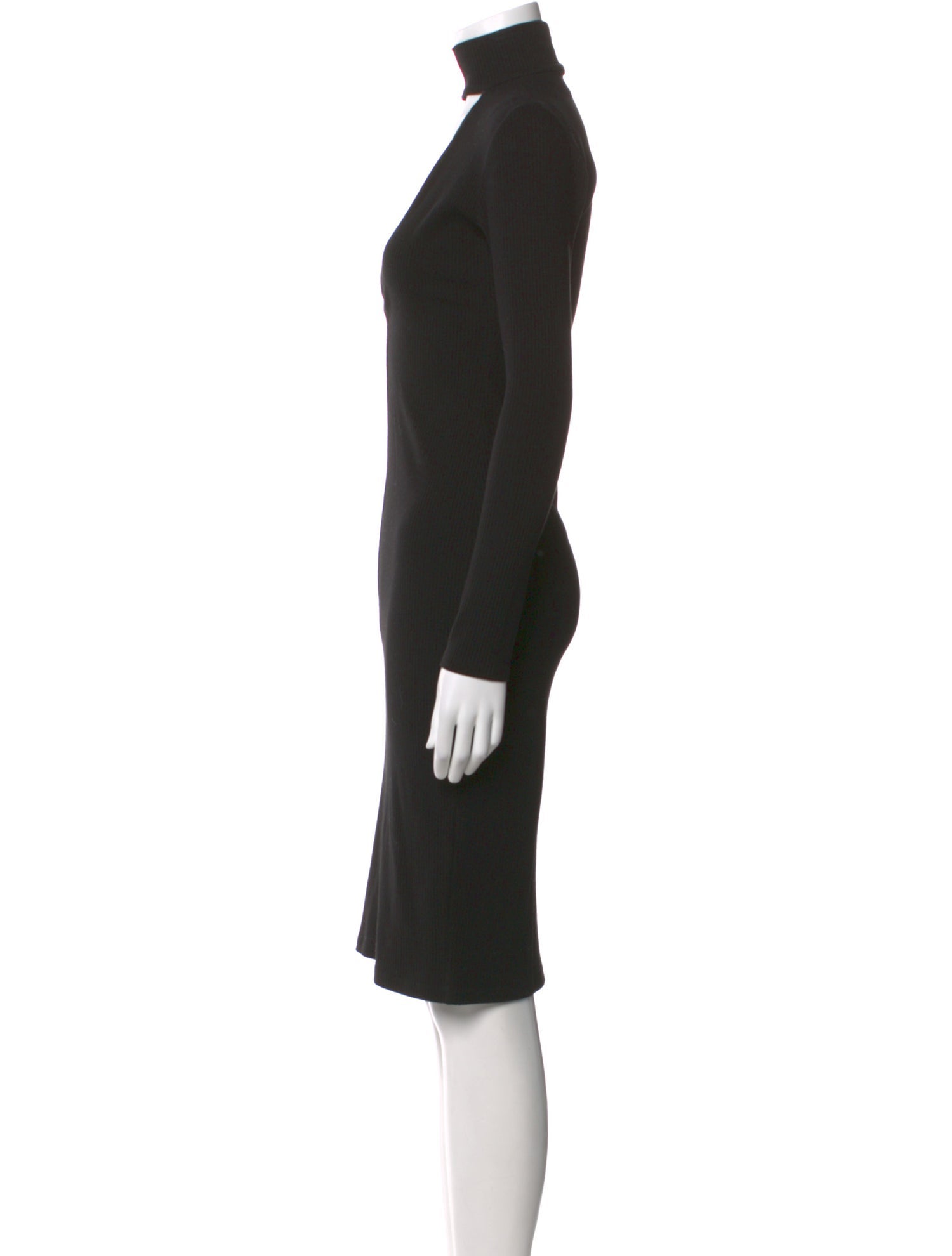 Reformation Turtleneck Knee-Length Dress