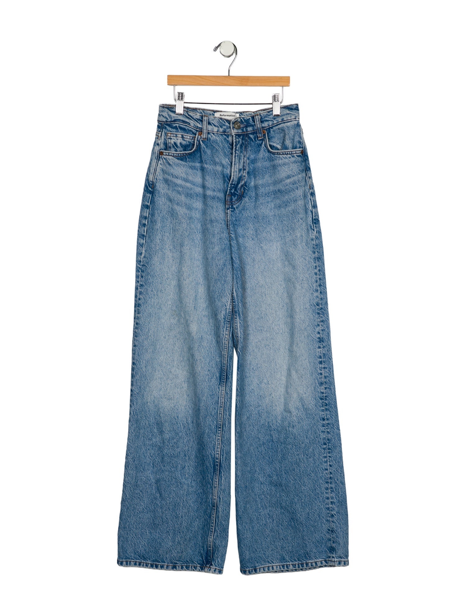 Reformation High-Rise Wide Leg Jeans
