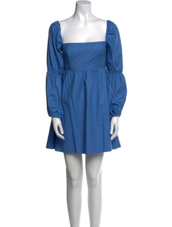 Reformation Square Neckline Mini Dress