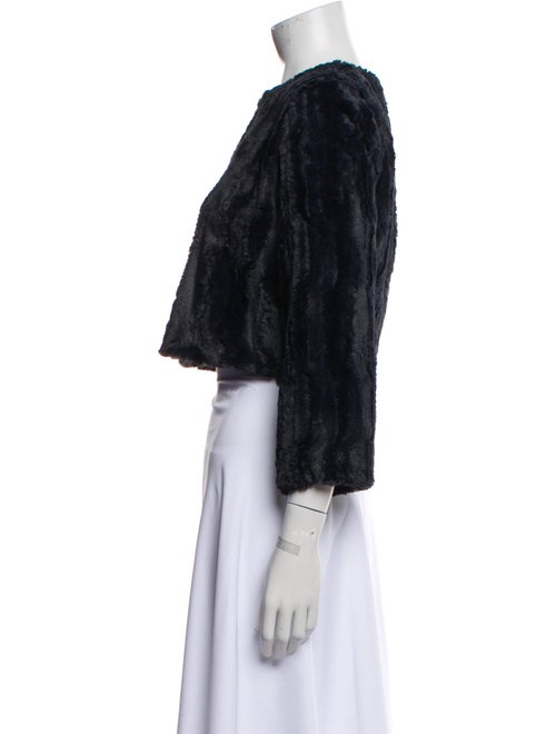 Reformation Faux Fur Evening Jacket