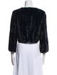 Reformation Faux Fur Evening Jacket