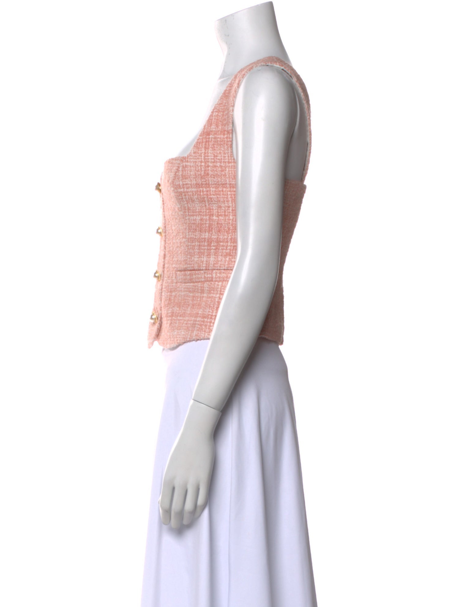Reformation Square Neckline Sleeveless Crop Top w/ Tags