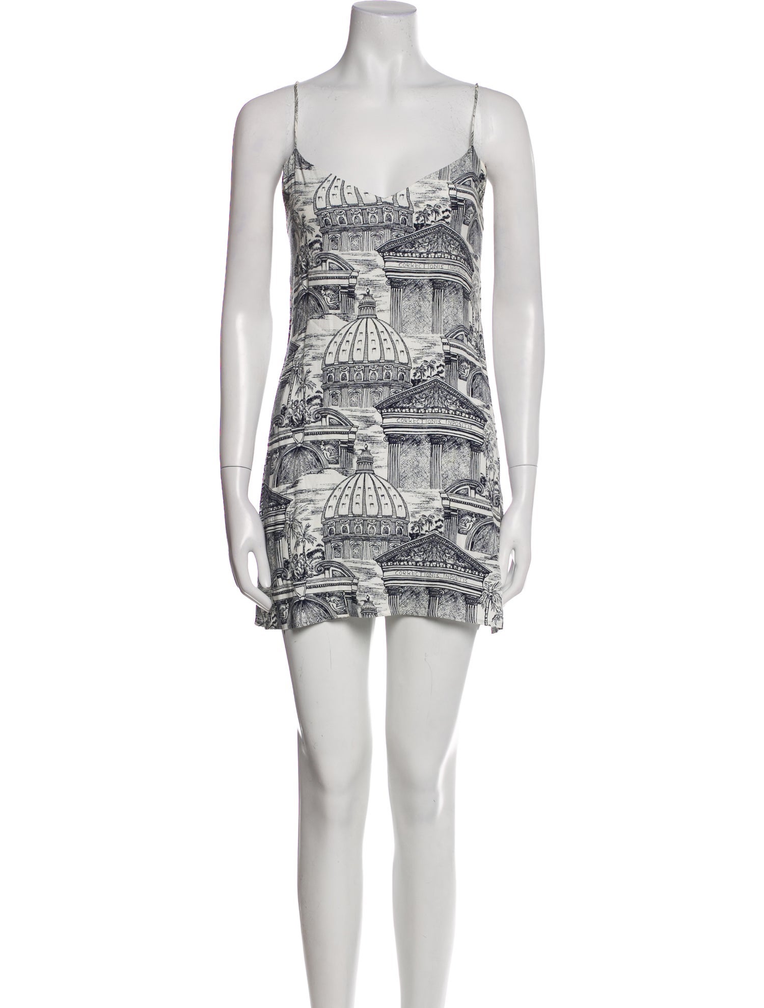 Reformation Printed Long Dress