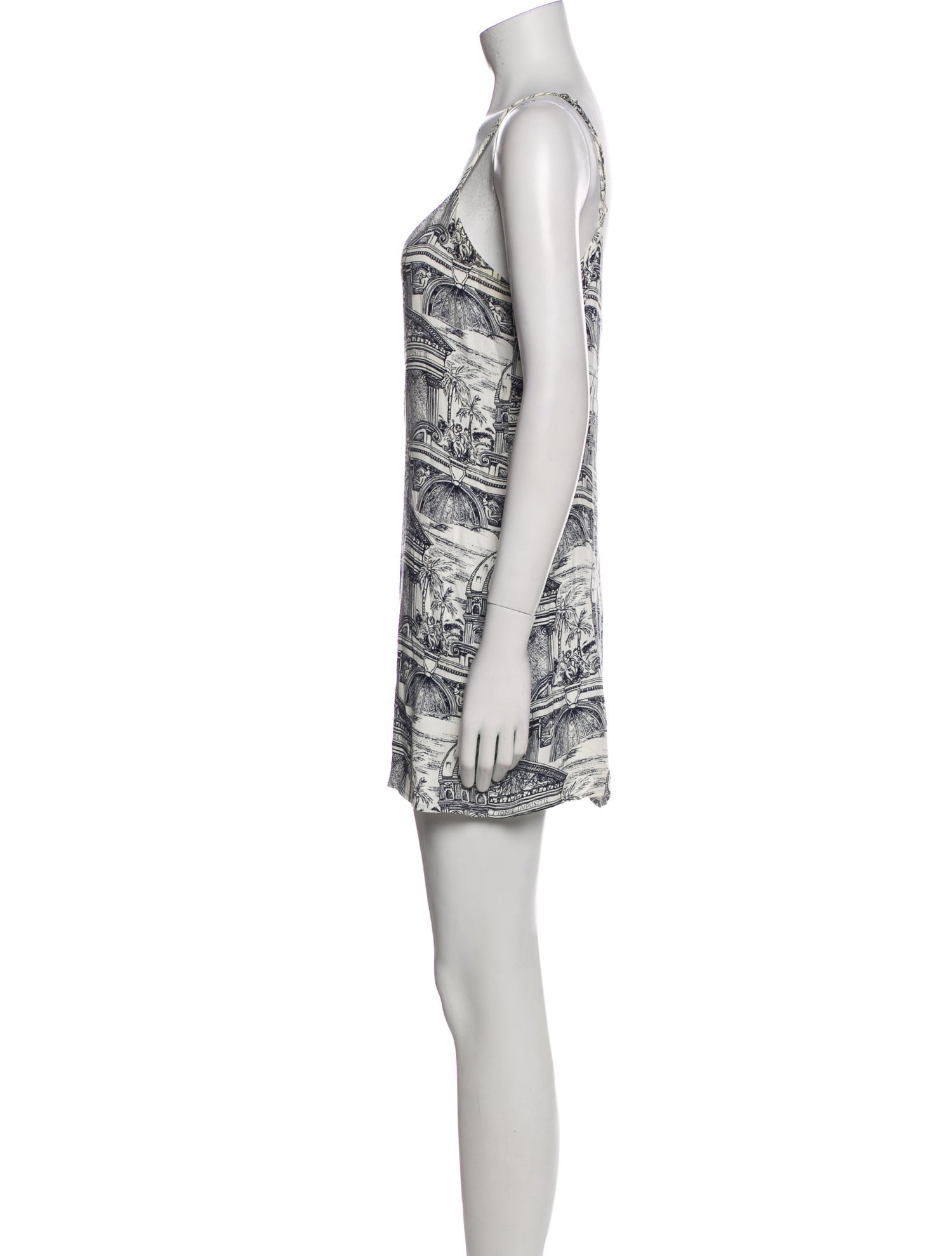 Reformation Printed Long Dress