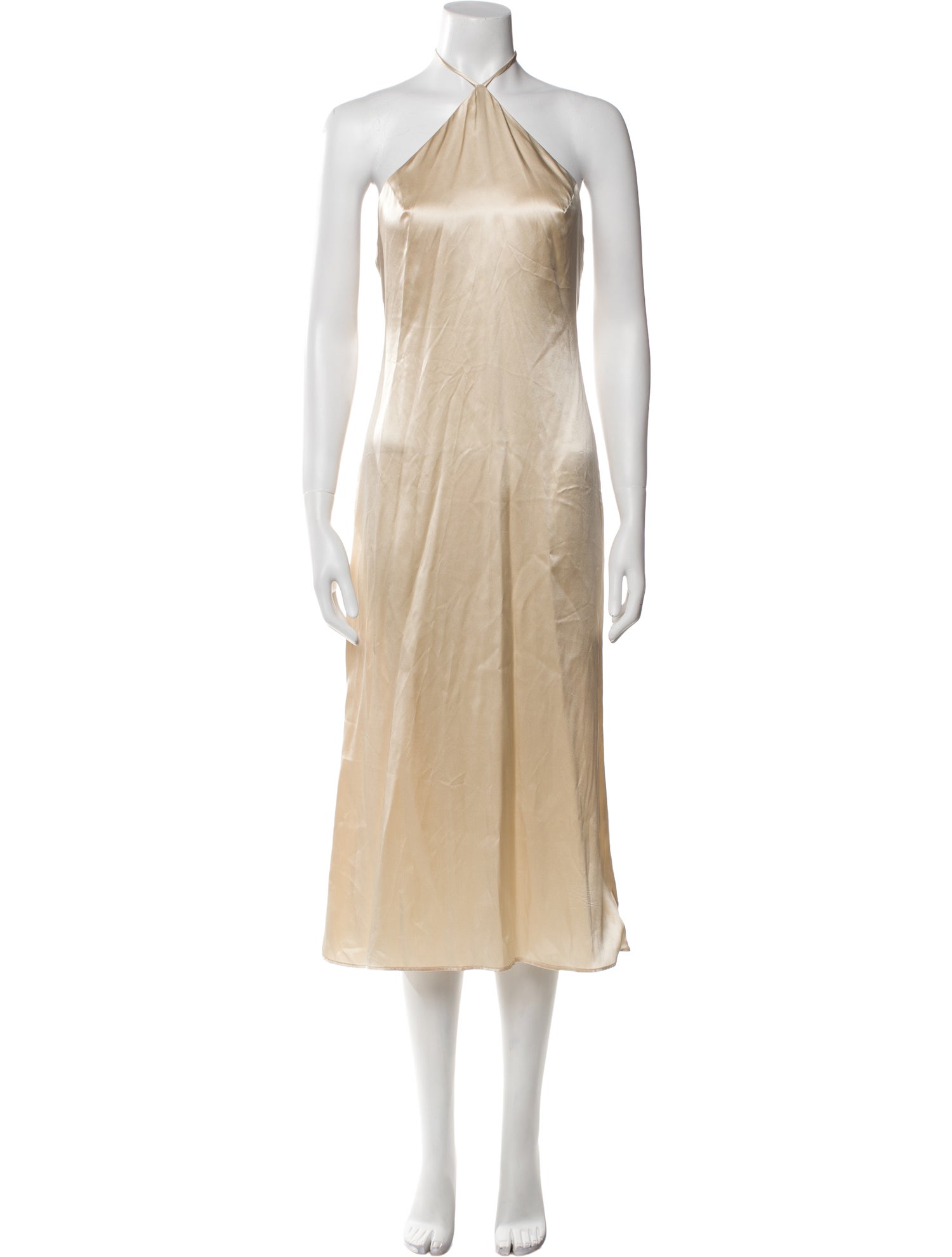 Reformation Silk Midi Length Dress