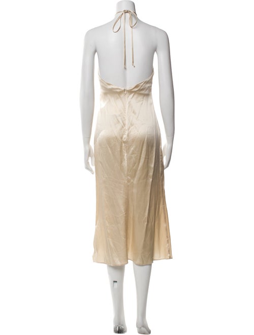 Reformation Silk Midi Length Dress