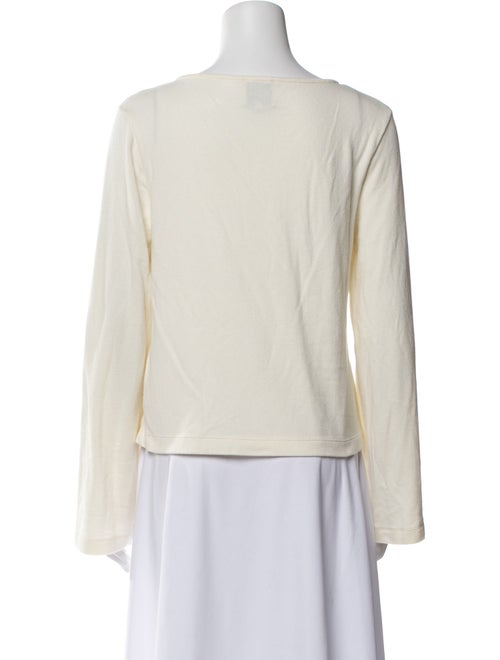 Reformation Bateau Neckline Long Sleeve Top