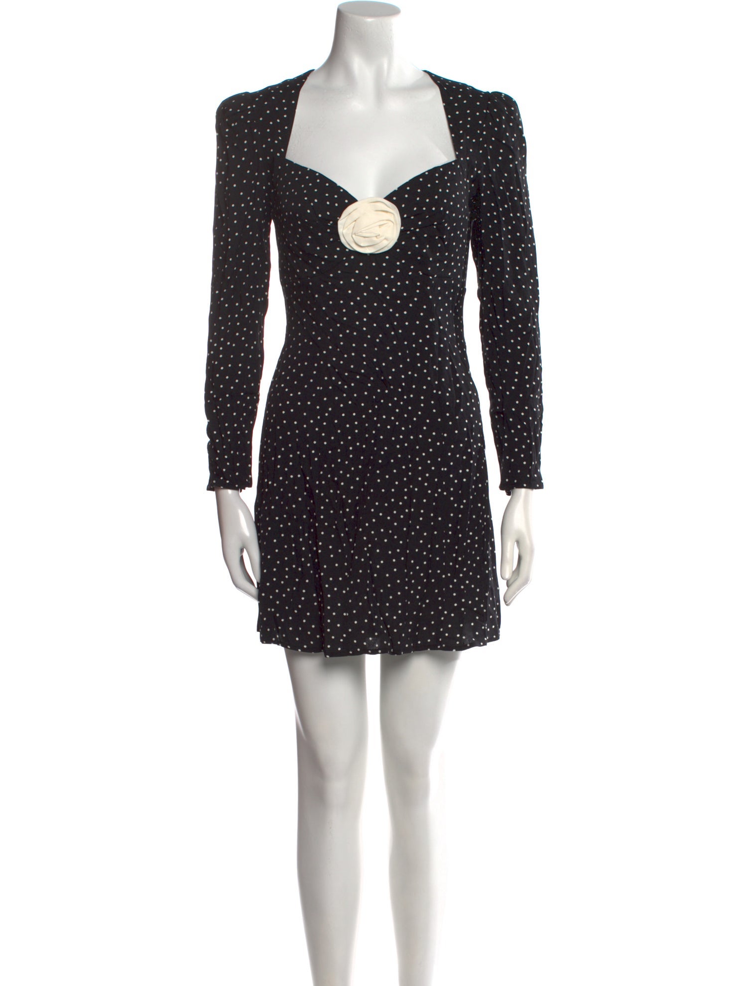Reformation Polka Dot Print Mini Dress w/ Tags
