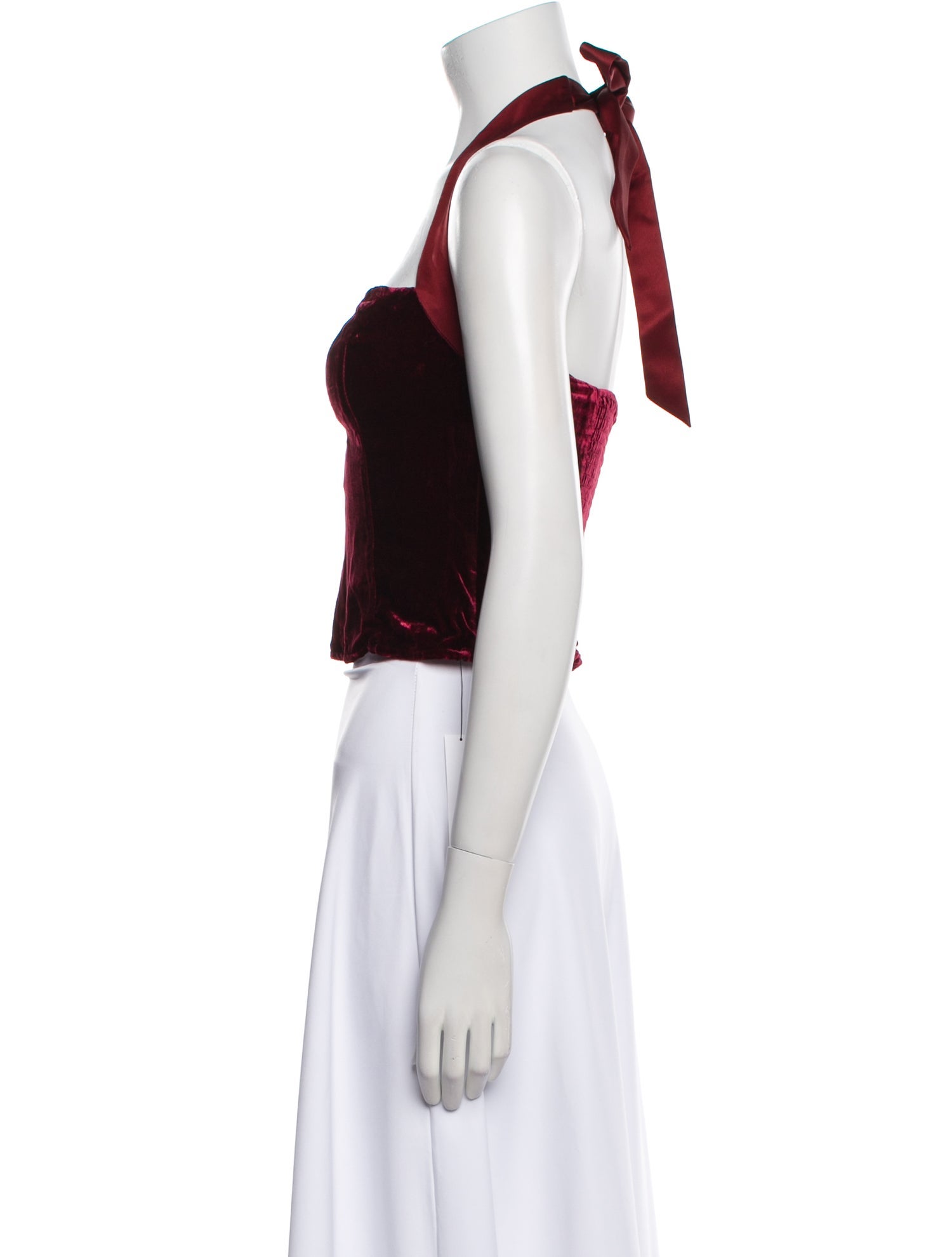 Reformation Halterneck Sleeveless Crop Top w/ Tags
