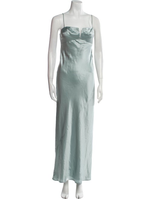 Reformation Silk Long Dress