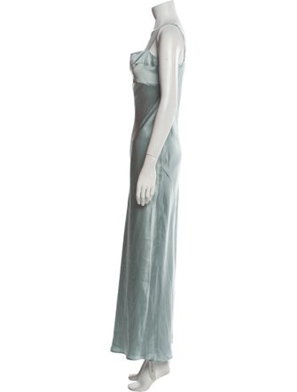 Reformation Silk Long Dress