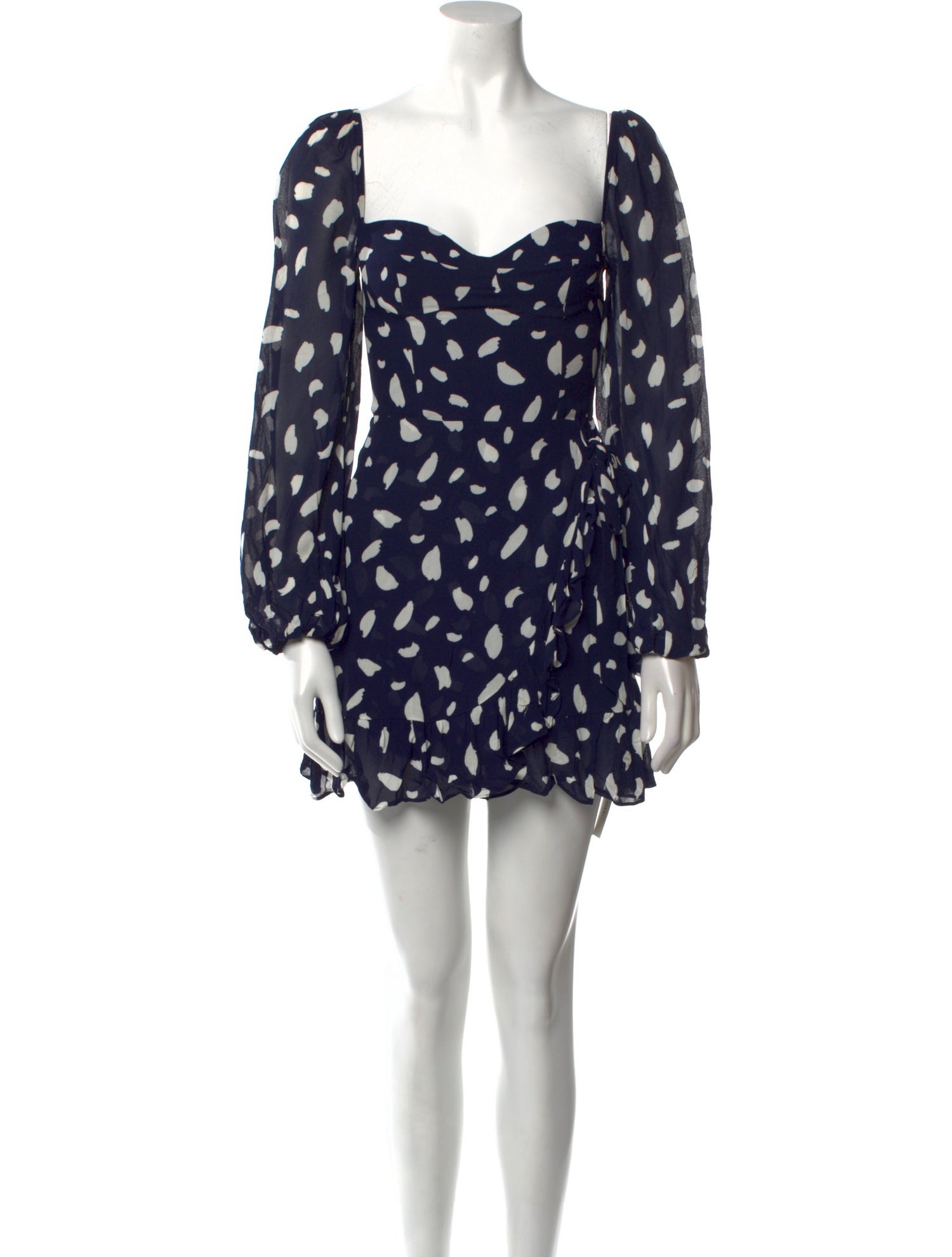 Reformation Printed Mini Dress