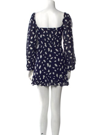 Reformation Printed Mini Dress
