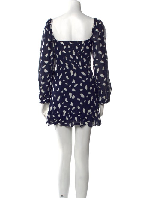 Reformation Printed Mini Dress