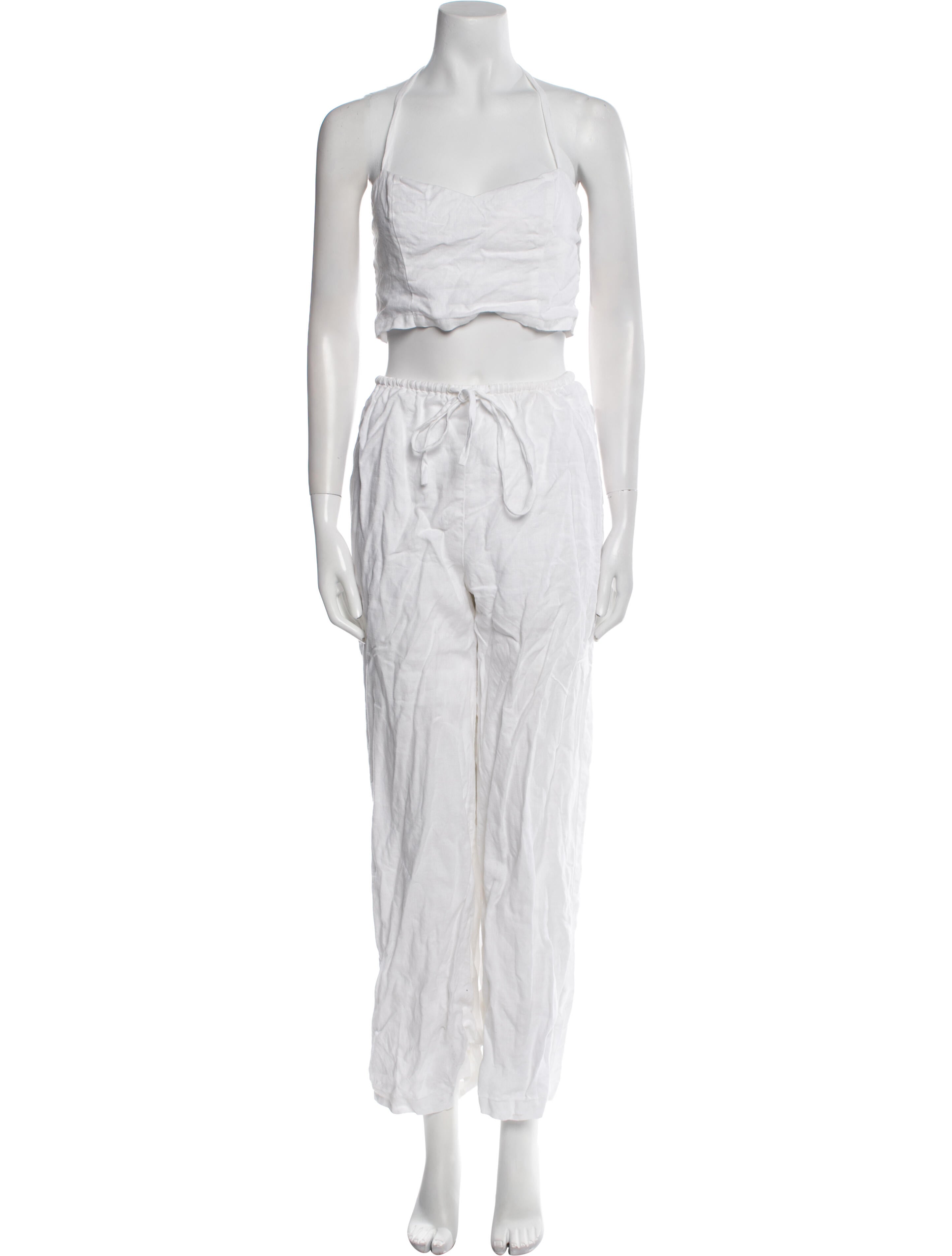 Reformation Linen Pant Set