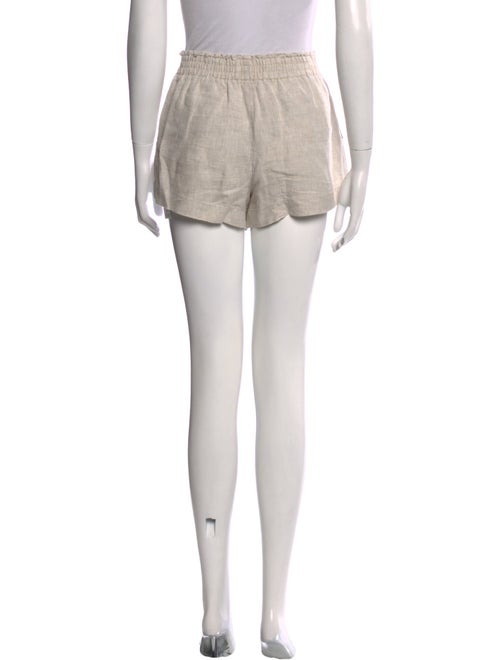 Reformation Linen Mini Shorts