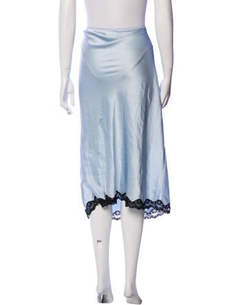 Reformation Silk Knee-Length Skirt