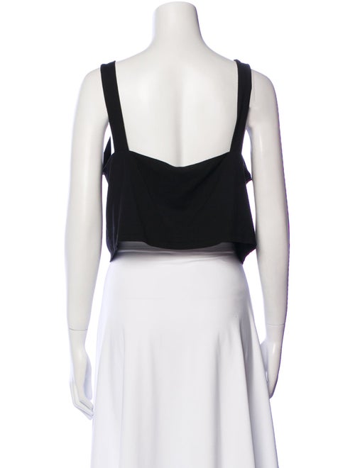 Reformation V-Neck Sleeveless Crop Top