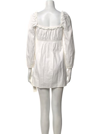 Reformation V-Neck Mini Dress