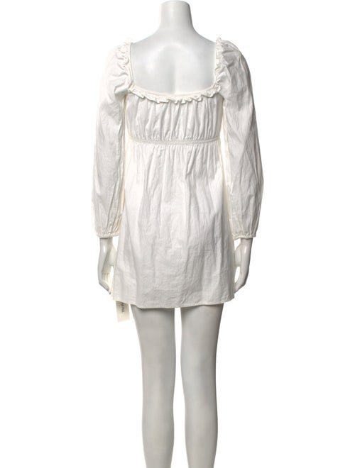 Reformation V-Neck Mini Dress