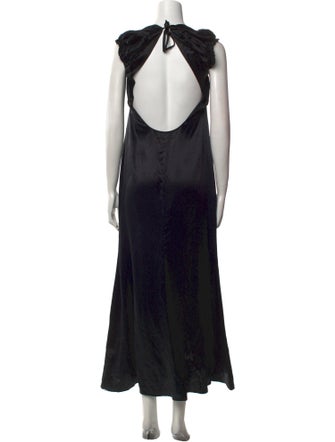 Reformation Silk Long Dress