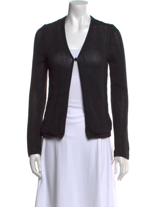 Reformation V-Neck Long Sleeve Top