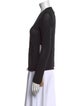 Reformation V-Neck Long Sleeve Top