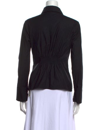 Reformation Long Sleeve Button-Up Top