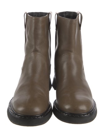 Reformation Leather Moto Boots