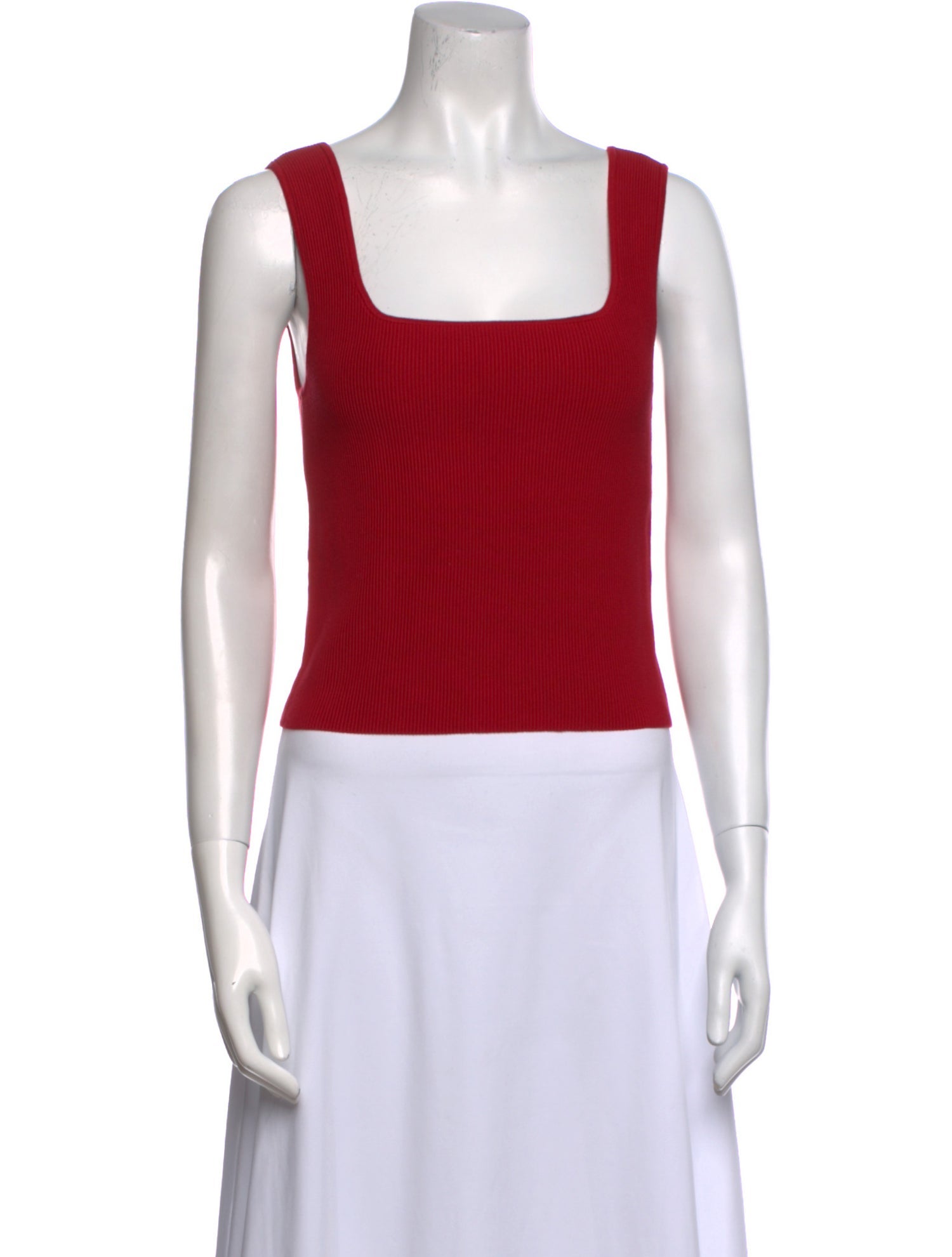 Reformation Square Neckline Sleeveless Crop Top w/ Tags