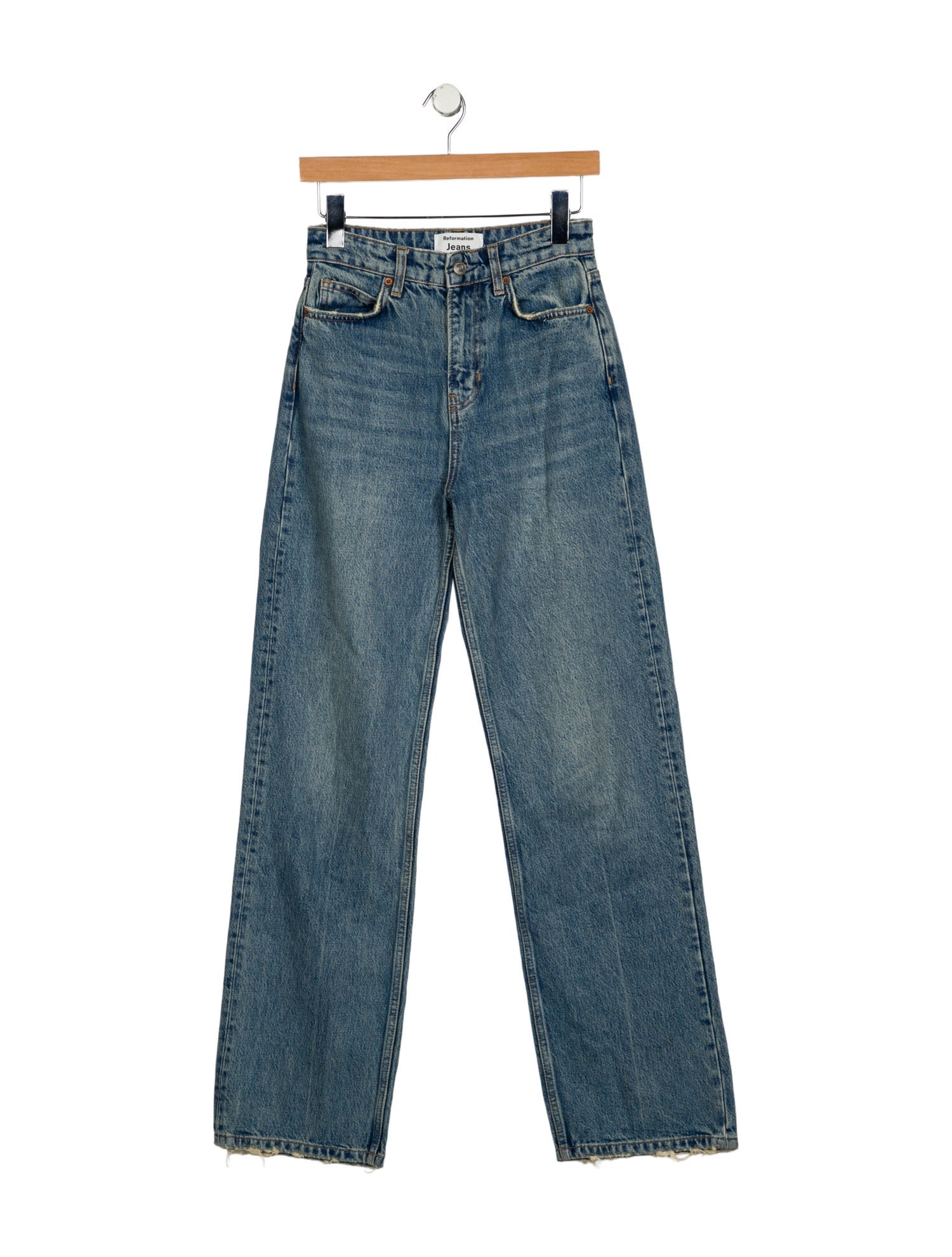 Reformation High-Rise Wide Leg Jeans