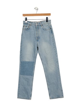 Reformation High-Rise Straight Leg Jeans